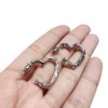 Silver Heart Earrings